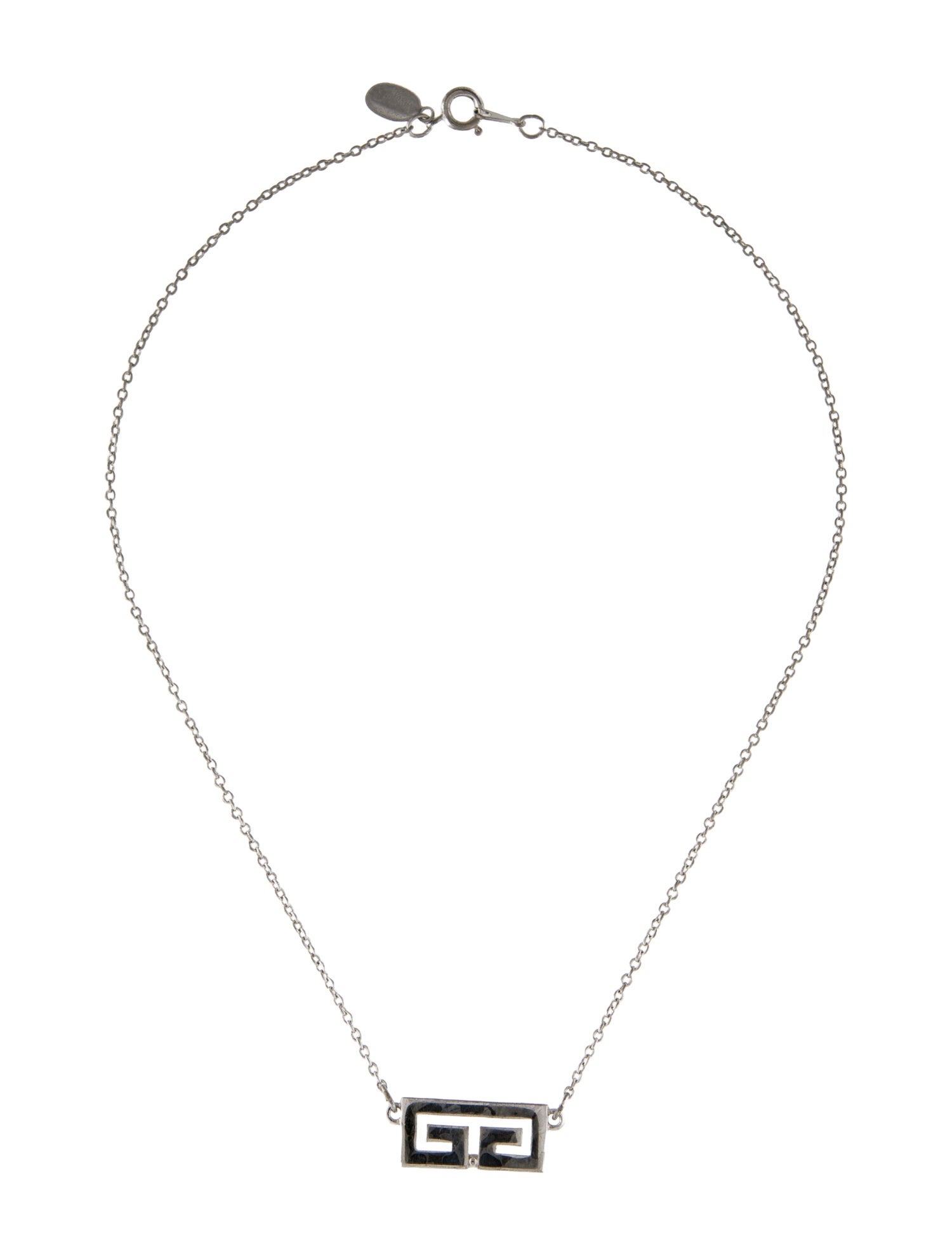 Givenchy Vintage GG Pendant Necklace