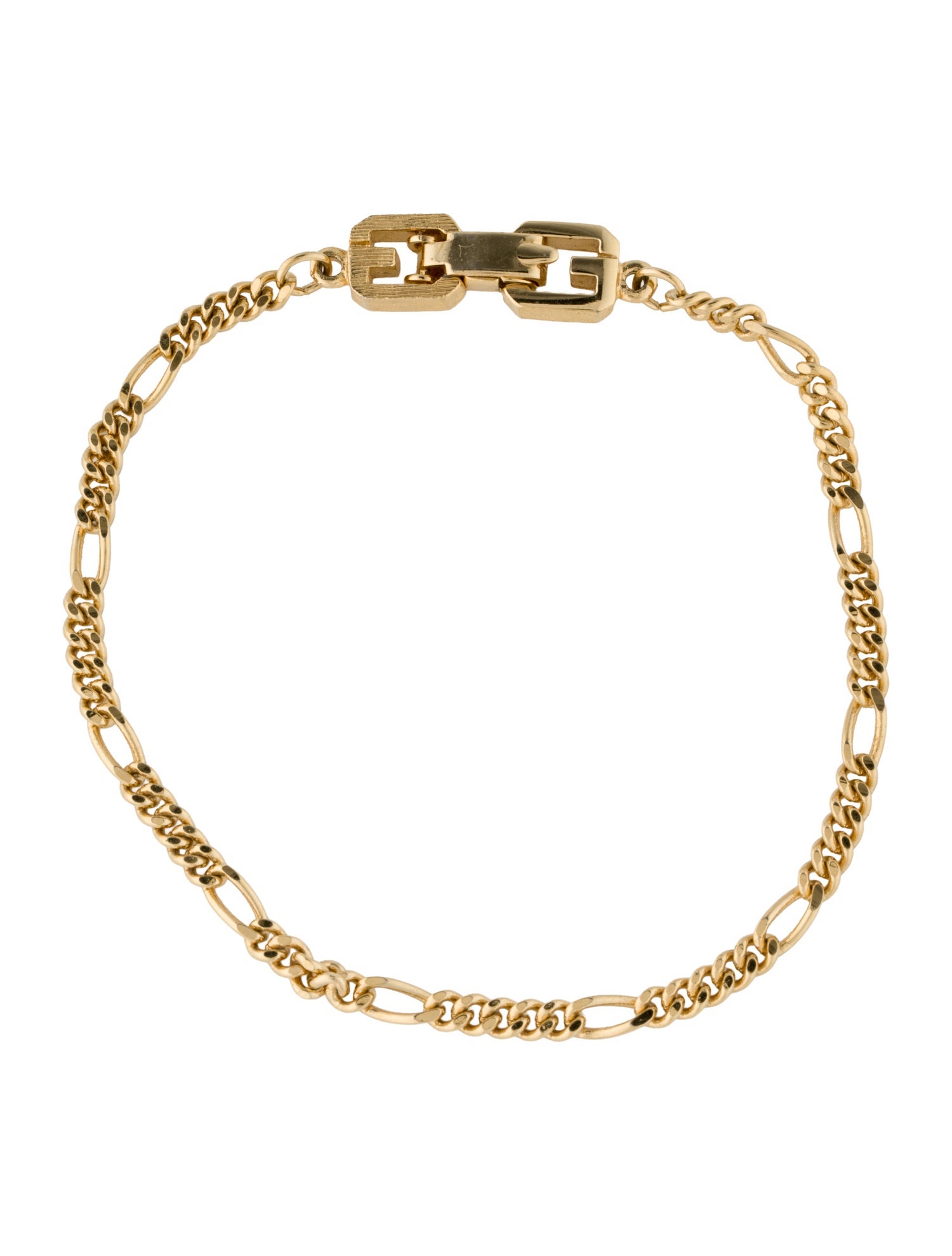 Givenchy Vintage GG Link Bracelet