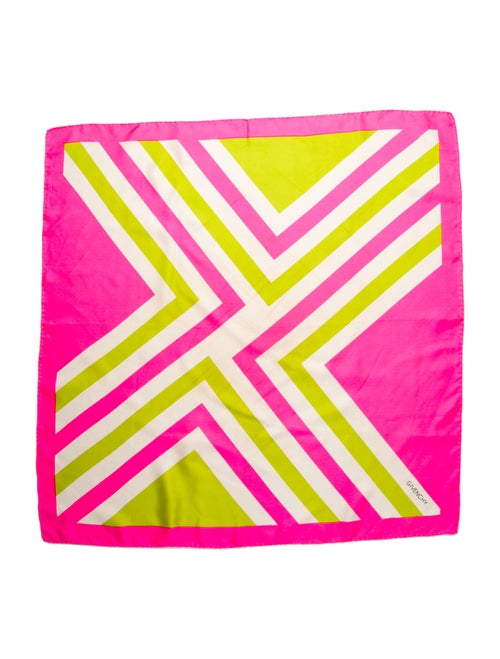 Givenchy Silk Striped Scarf