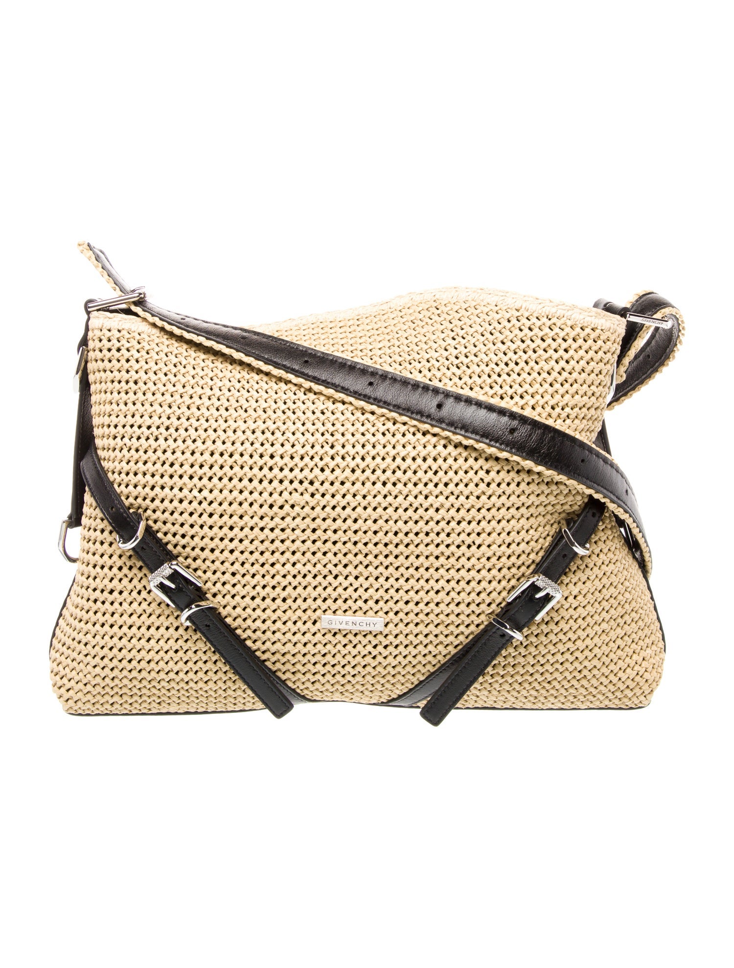 Givenchy Raffia Messenger Bag