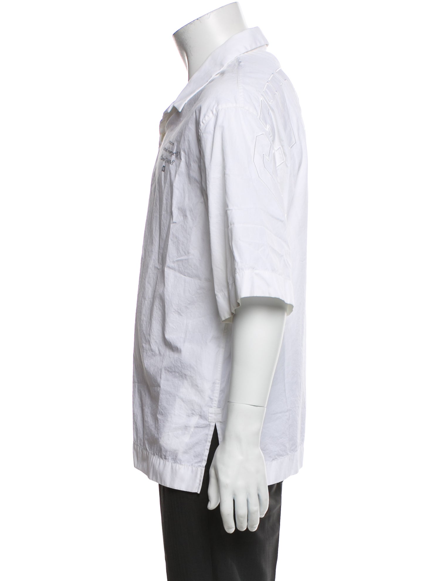 Givenchy Graphic Print Short Sleeve Shirt