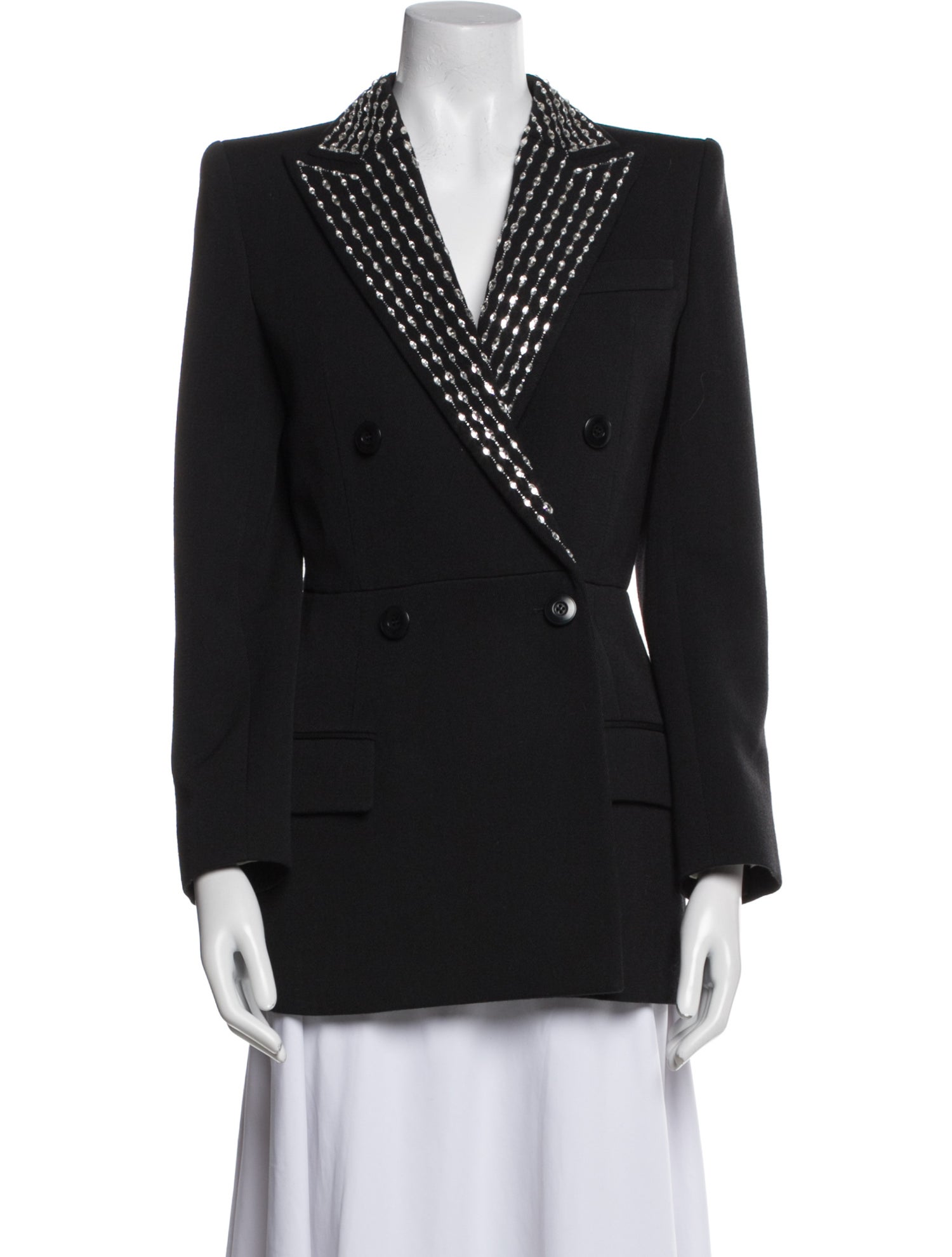 Givenchy Wool Printed Blazer