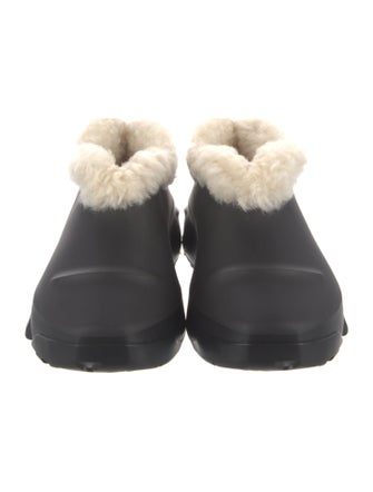 Givenchy Rubber Fur Trim Sneakers