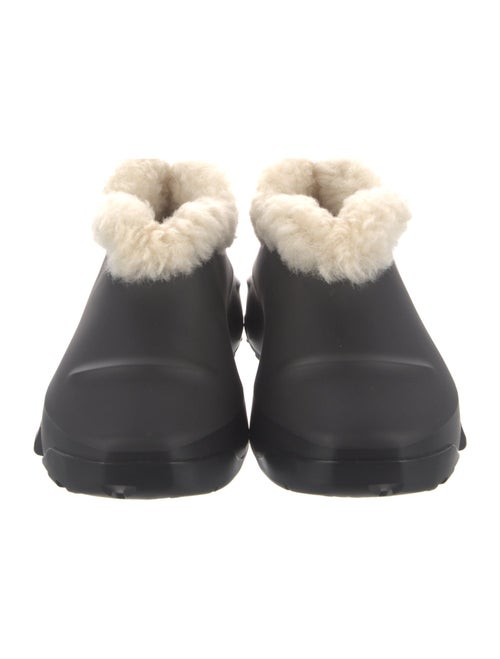 Givenchy Rubber Fur Trim Sneakers