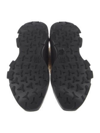 Givenchy Rubber Fur Trim Sneakers