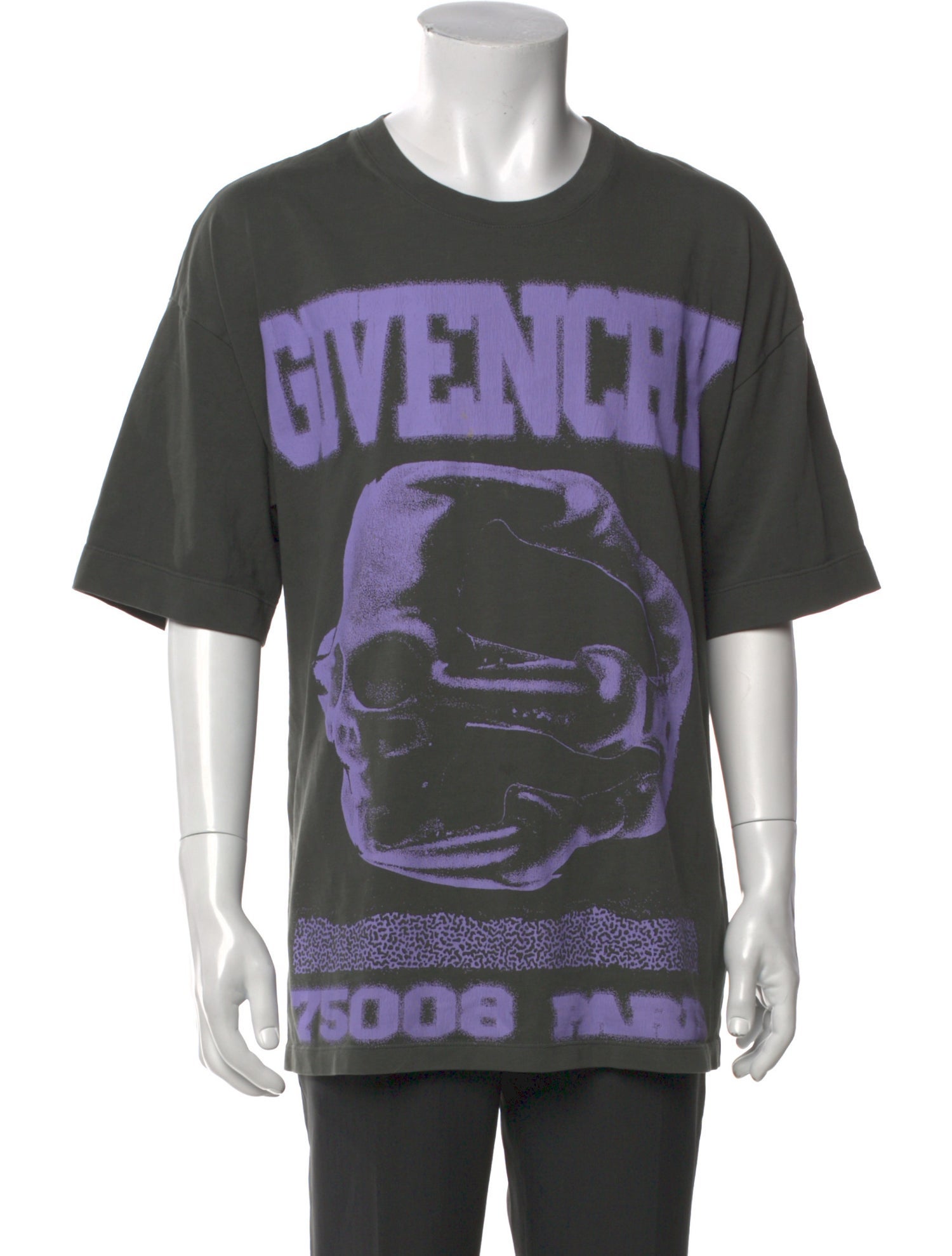 Givenchy Graphic Print Crew Neck T-Shirt