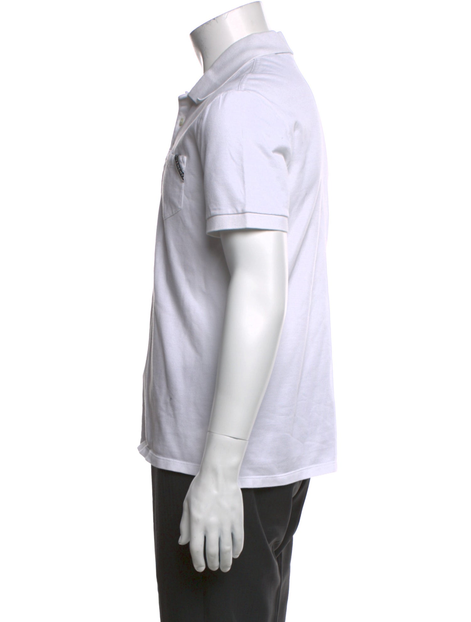 Givenchy Collar Short Sleeve Polo Shirt