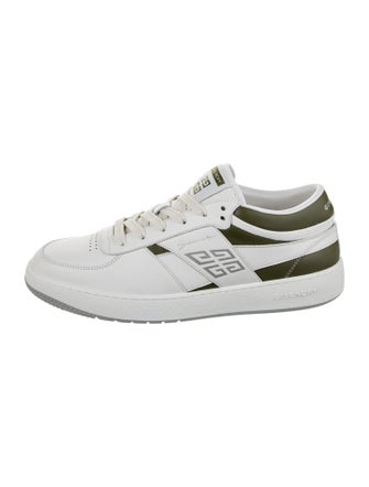 Givenchy Leather Colorblock Pattern Sneakers