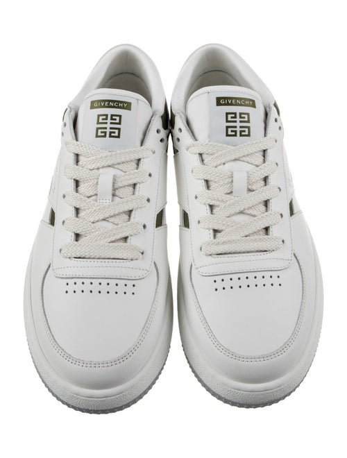 Givenchy Leather Colorblock Pattern Sneakers