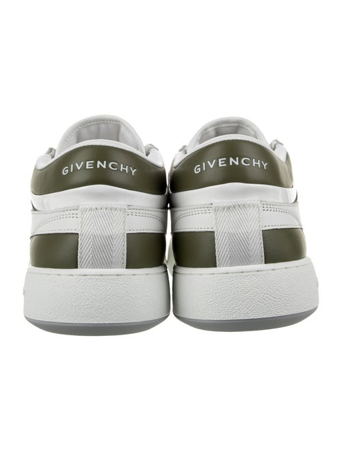 Givenchy Leather Colorblock Pattern Sneakers