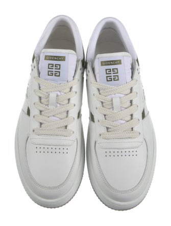 Givenchy Leather Colorblock Pattern Sneakers
