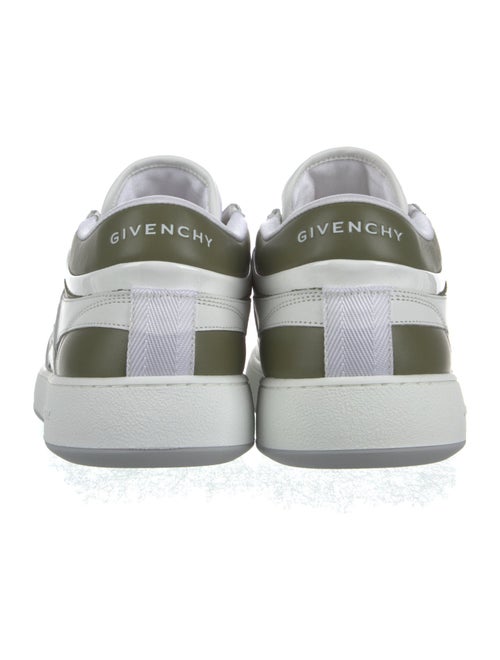 Givenchy Leather Colorblock Pattern Sneakers