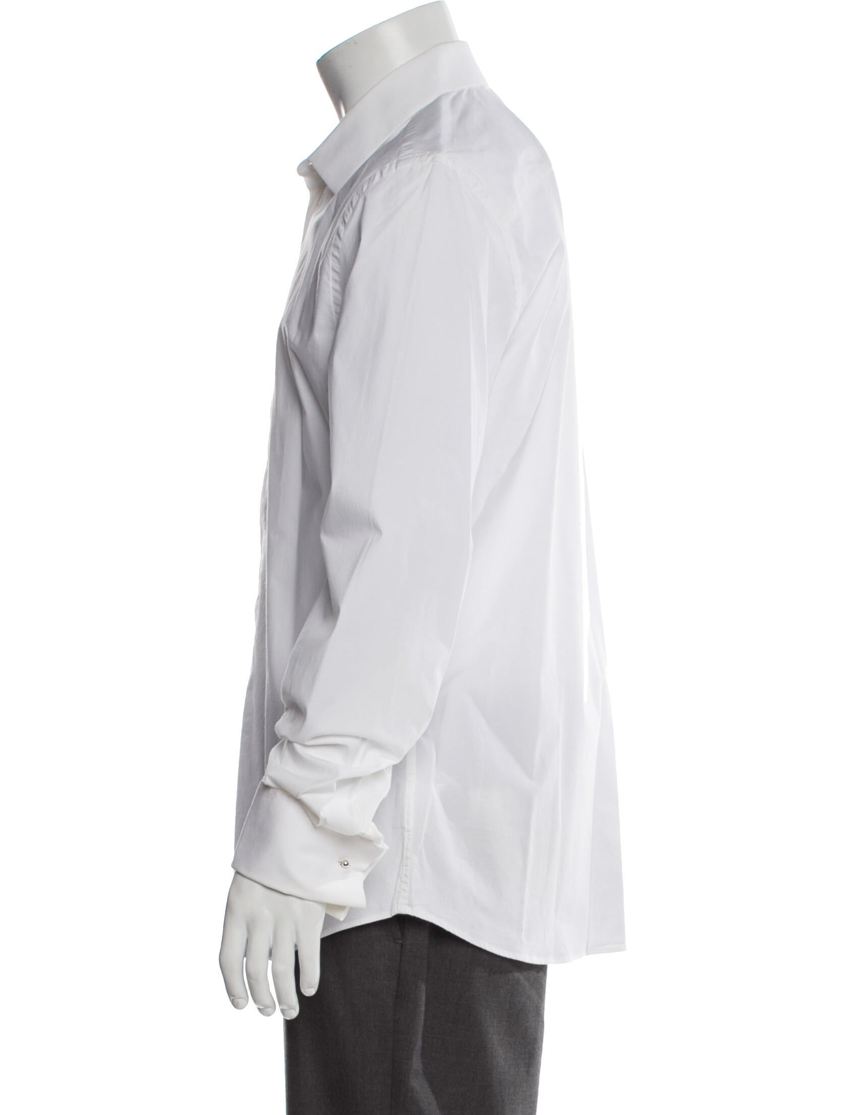 Givenchy Long Sleeve Tuxedo Shirt