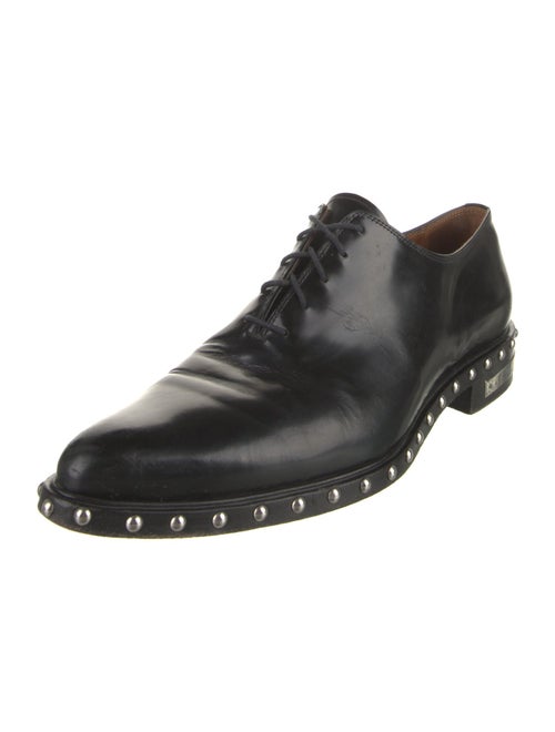 Givenchy Leather Studded Accents Oxfords