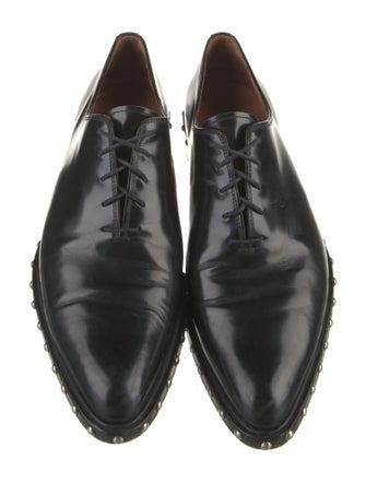 Givenchy Leather Studded Accents Oxfords
