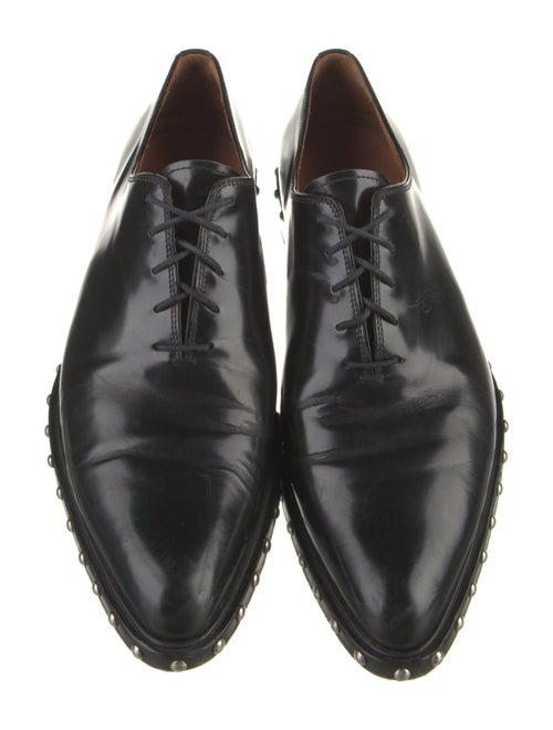 Givenchy Leather Studded Accents Oxfords