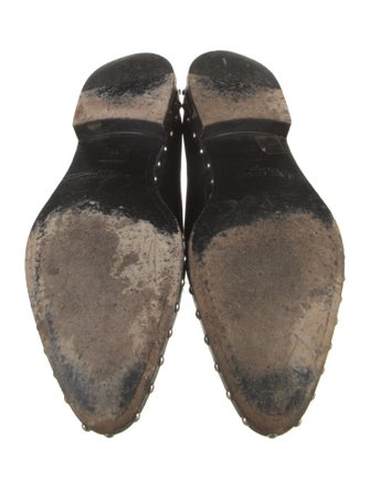 Givenchy Leather Studded Accents Oxfords