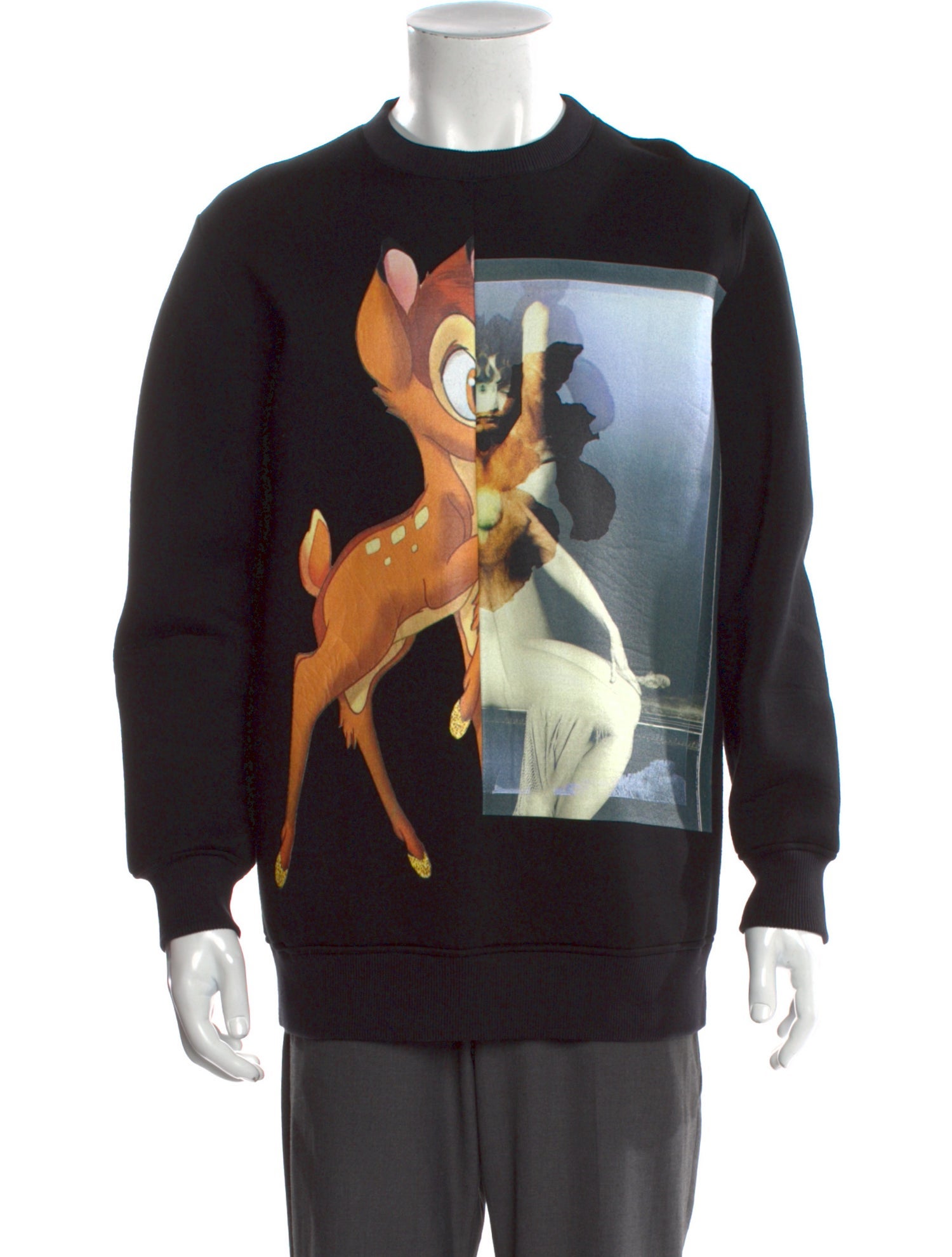 Givenchy Graphic Print Crew Neck Pullover