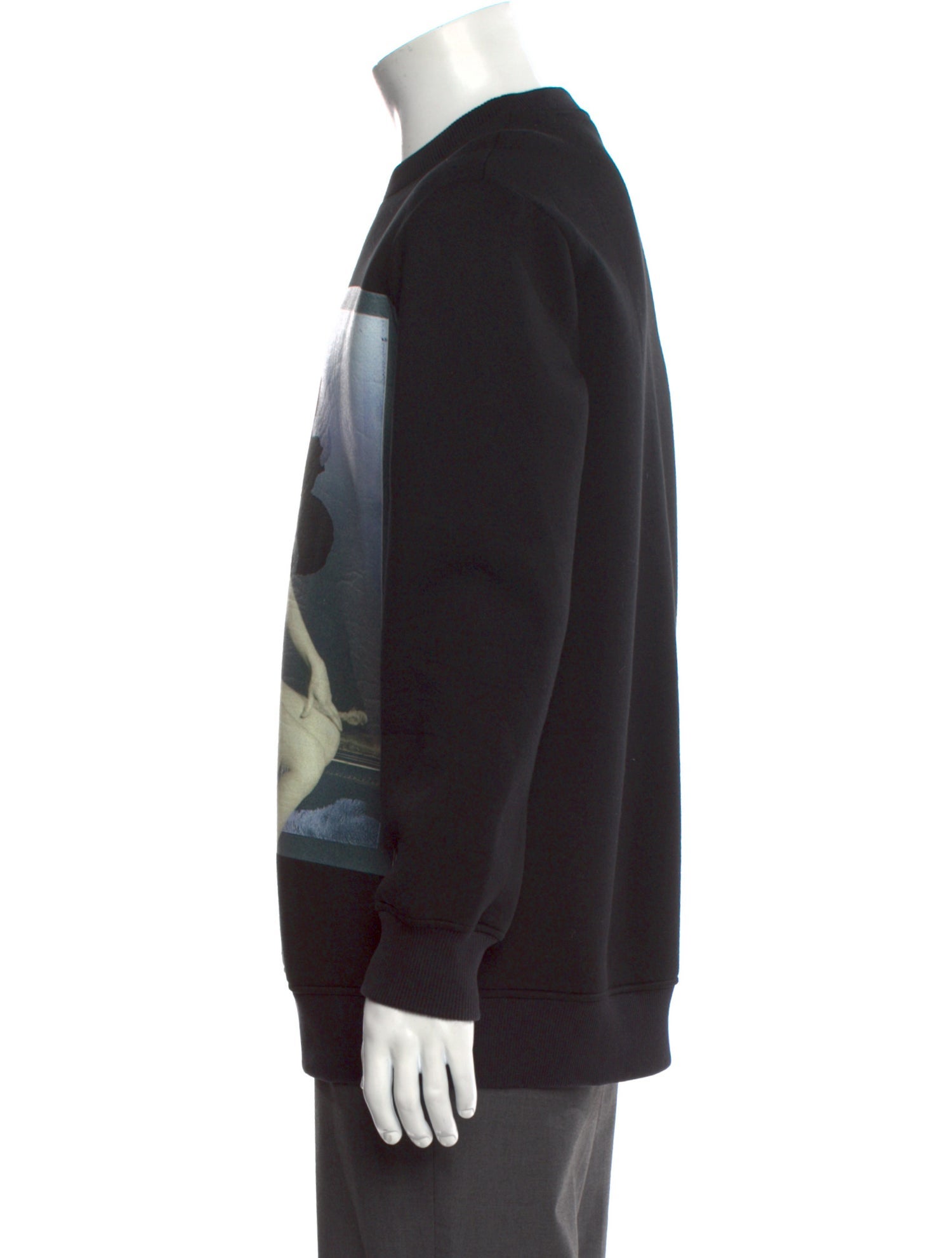 Givenchy Graphic Print Crew Neck Pullover