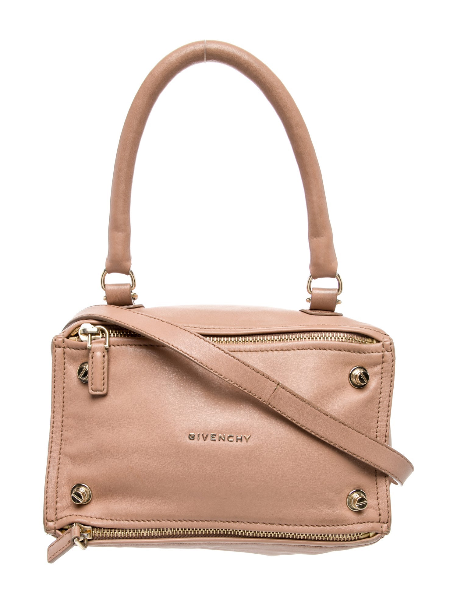 Givenchy Calfskin Bolt Stud Pandora Medium