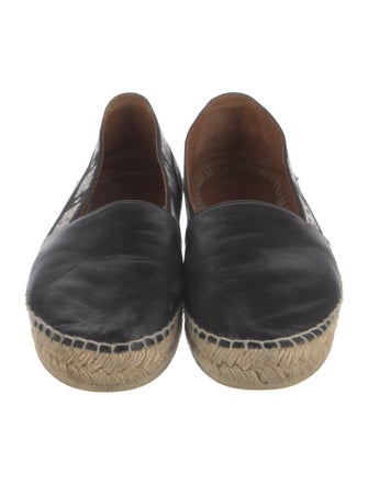 Givenchy Leather Graphic Print Espadrilles