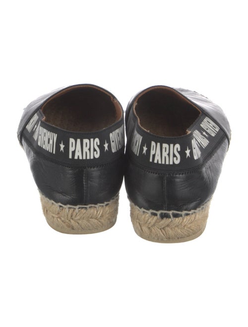 Givenchy Leather Graphic Print Espadrilles