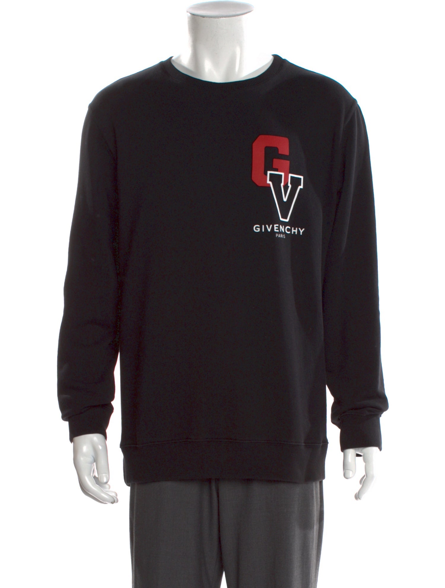 Givenchy Graphic Print Crew Neck Pullover