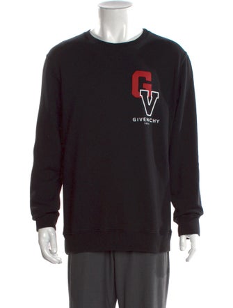 Givenchy Graphic Print Crew Neck Pullover