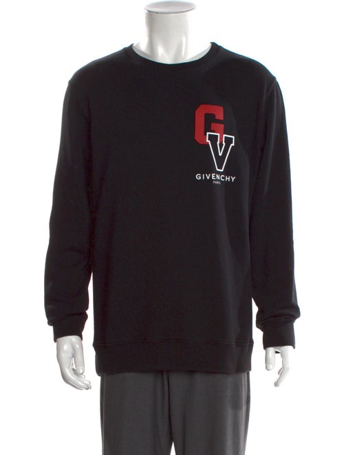 Givenchy Graphic Print Crew Neck Pullover