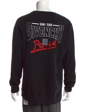 Givenchy Graphic Print Crew Neck Pullover