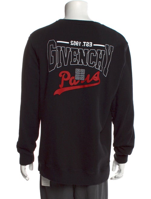 Givenchy Graphic Print Crew Neck Pullover
