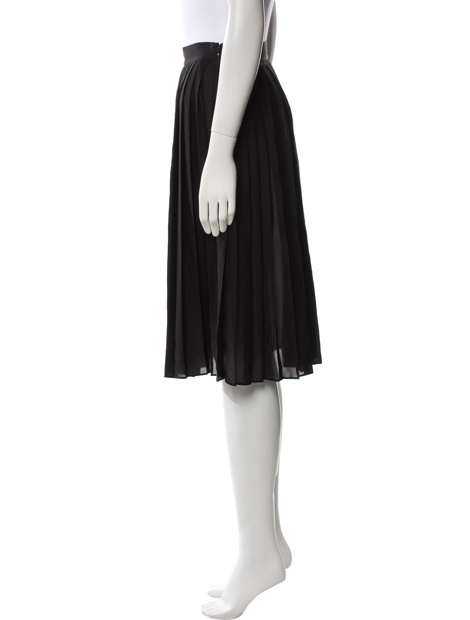 Givenchy Ruffle Embellishment Knee-Length Skirt