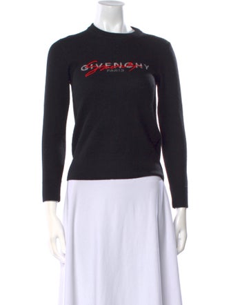 Givenchy Wool Graphic Print Sweater