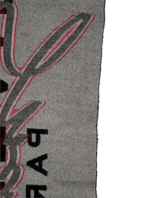 Givenchy Virgin Wool Printed Scarf