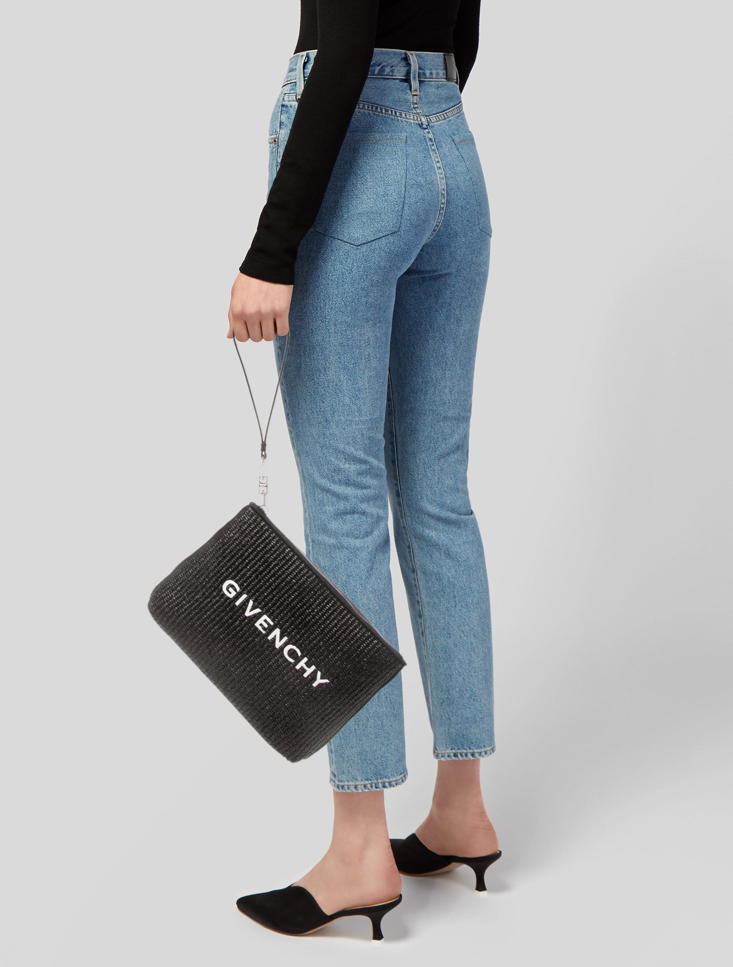 Givenchy Raffia Portfolio