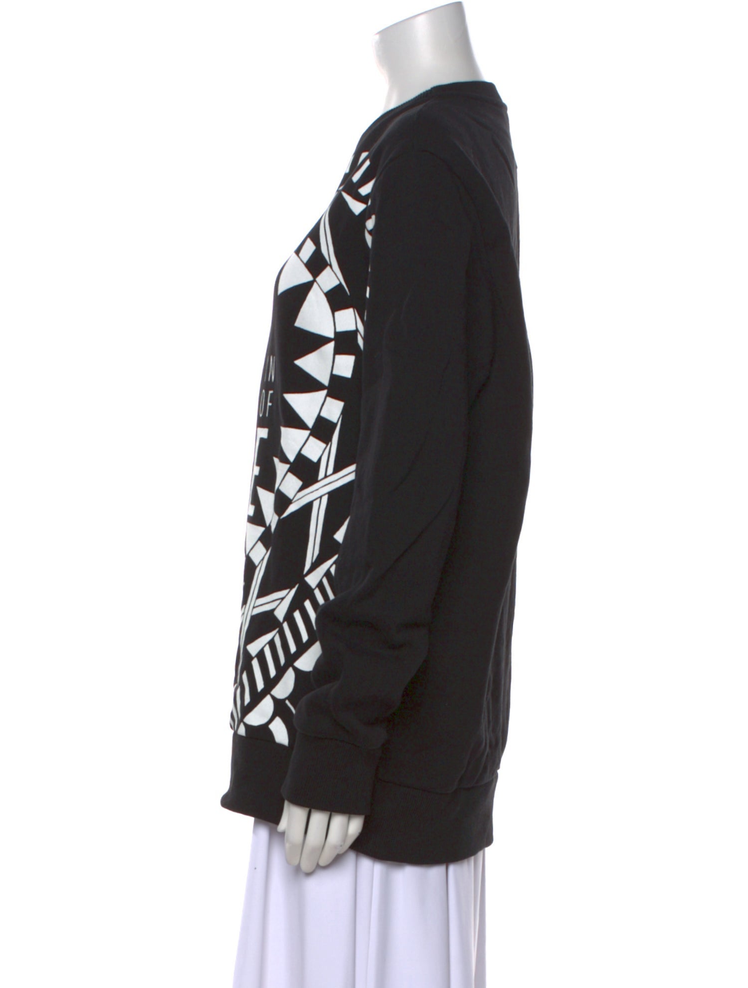 Givenchy Graphic Print Crew Neck Sweatshirt