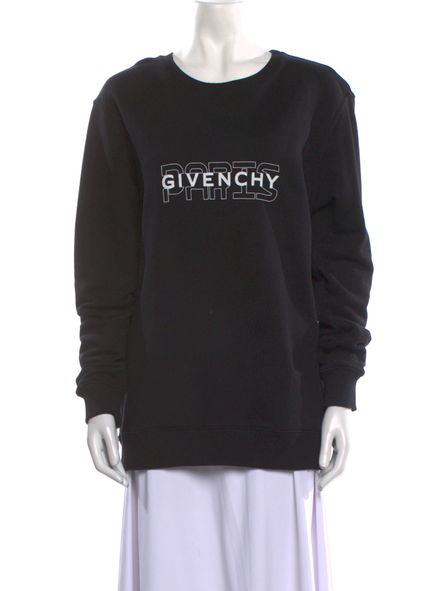 Givenchy Graphic Print Crew Neck Sweatshirt