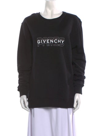 Givenchy Graphic Print Crew Neck Sweatshirt