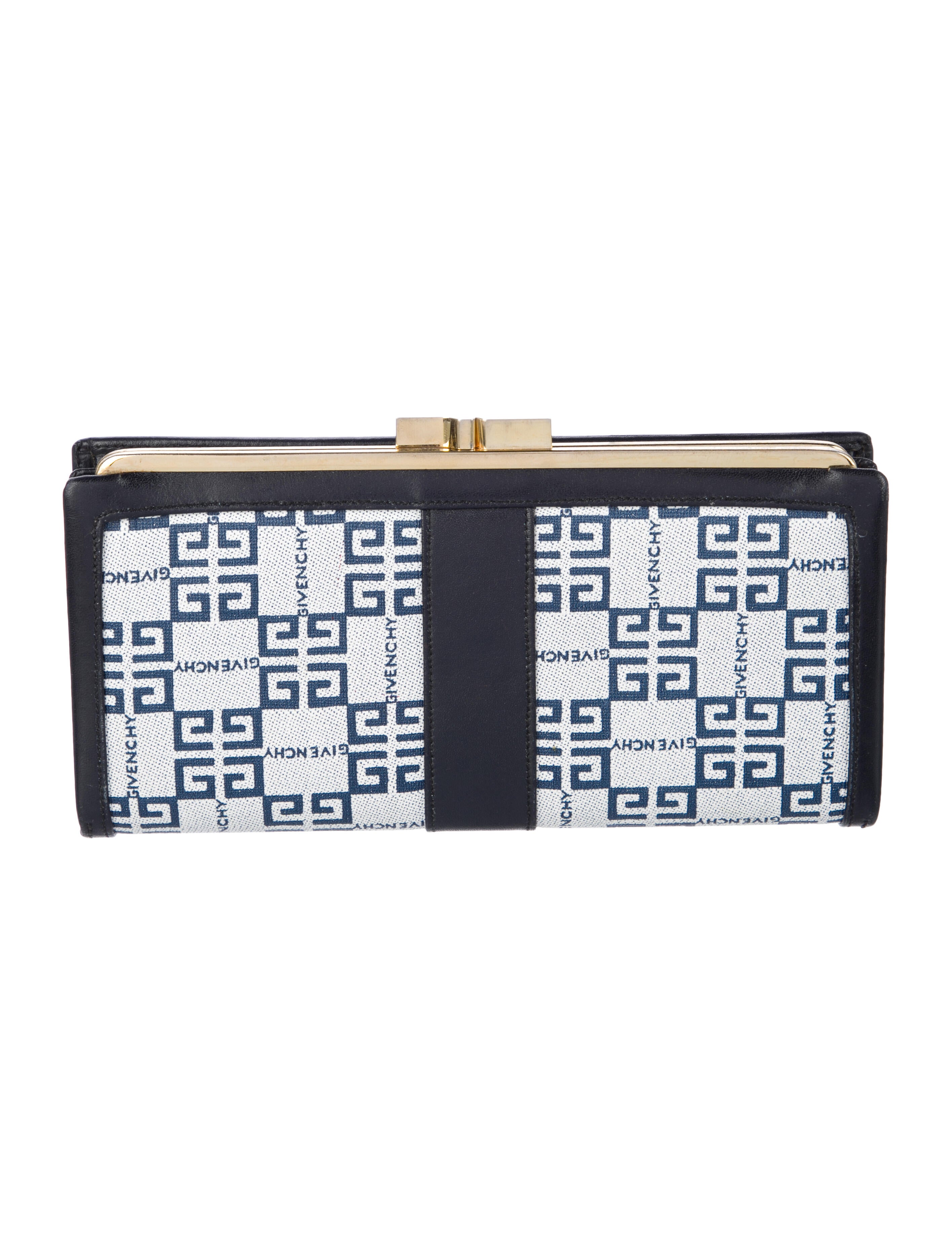 Givenchy Canvas Printed Continental Wallet