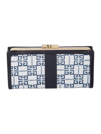 Givenchy Canvas Printed Continental Wallet