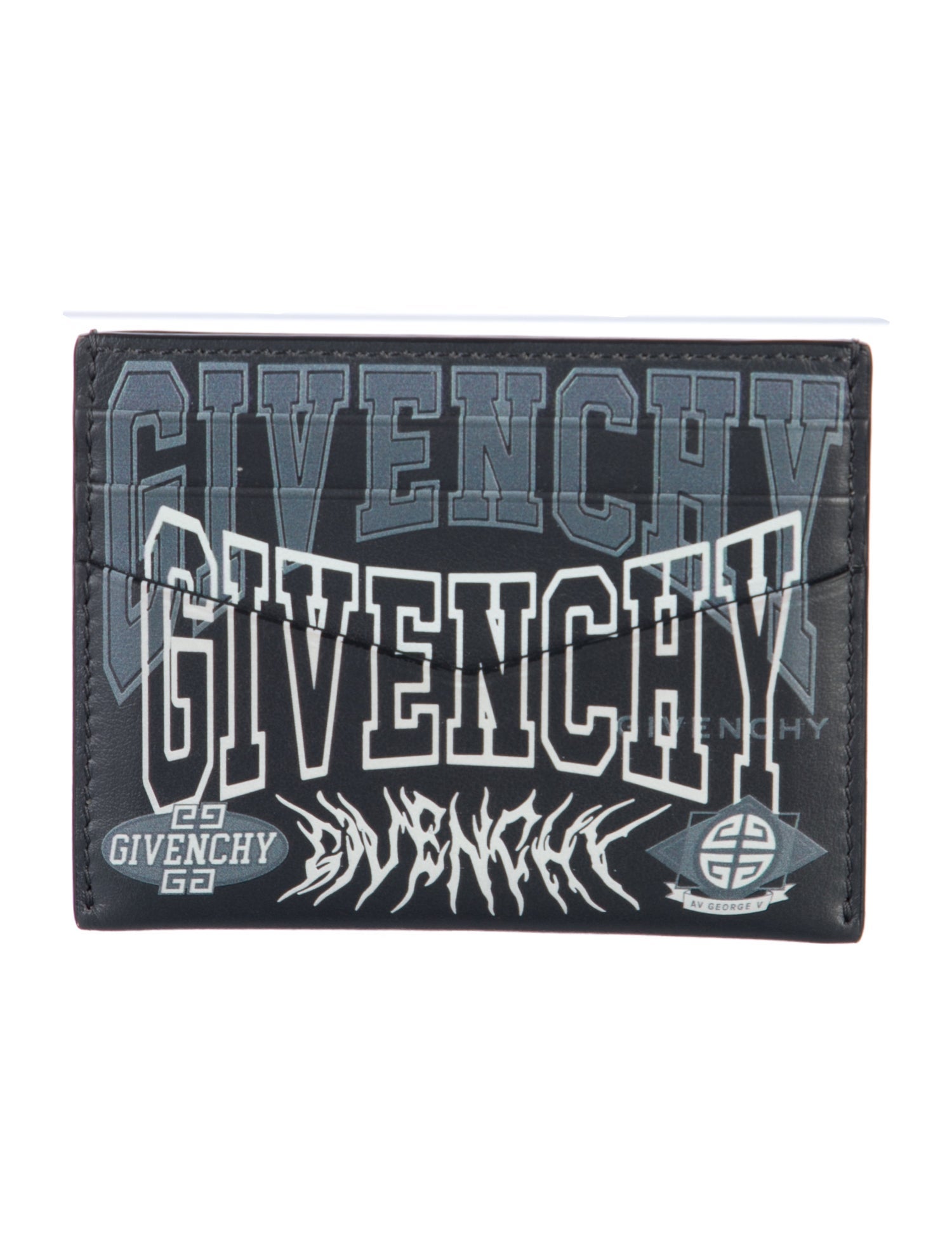 Givenchy Leather Printed Card Holder