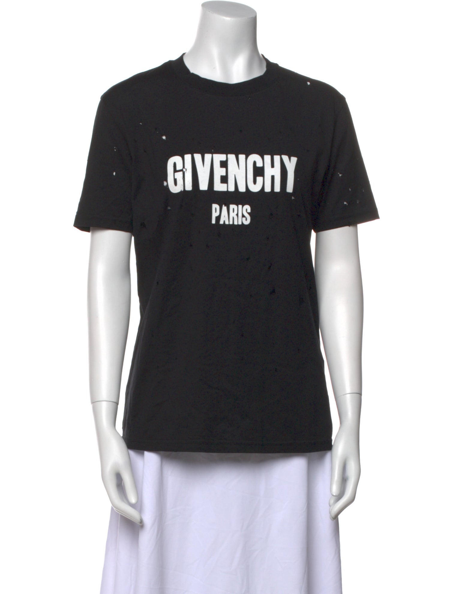 Givenchy Graphic Print Crew Neck T-Shirt
