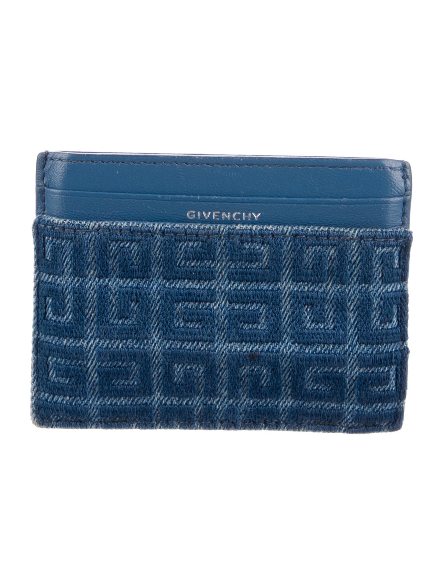 Givenchy Leather Printed Card Holder