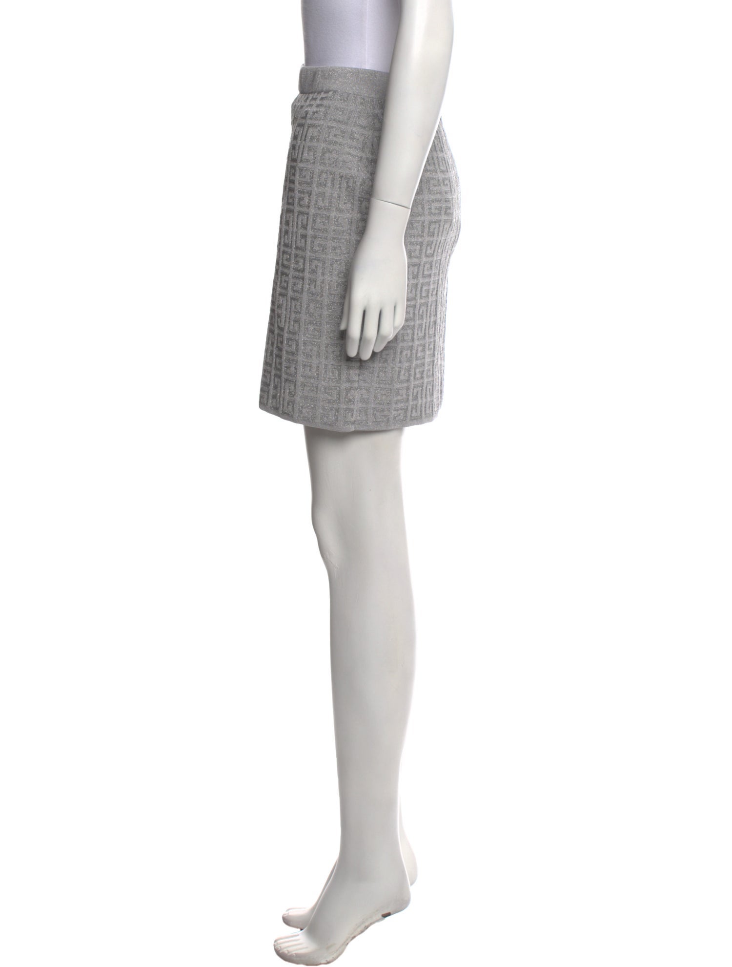 Givenchy Glitter Accents Mini Skirt