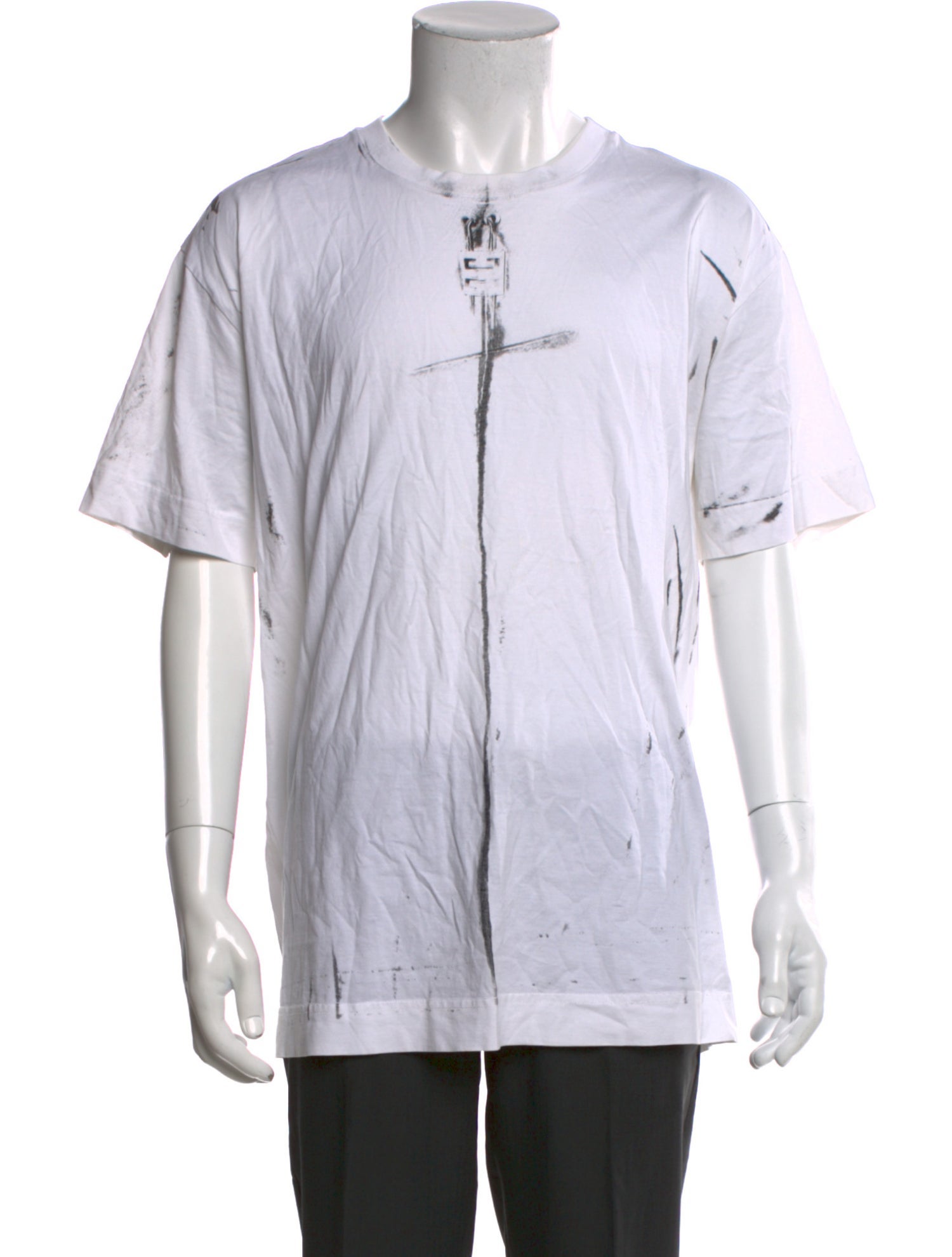 Givenchy Graphic Print Crew Neck T-Shirt