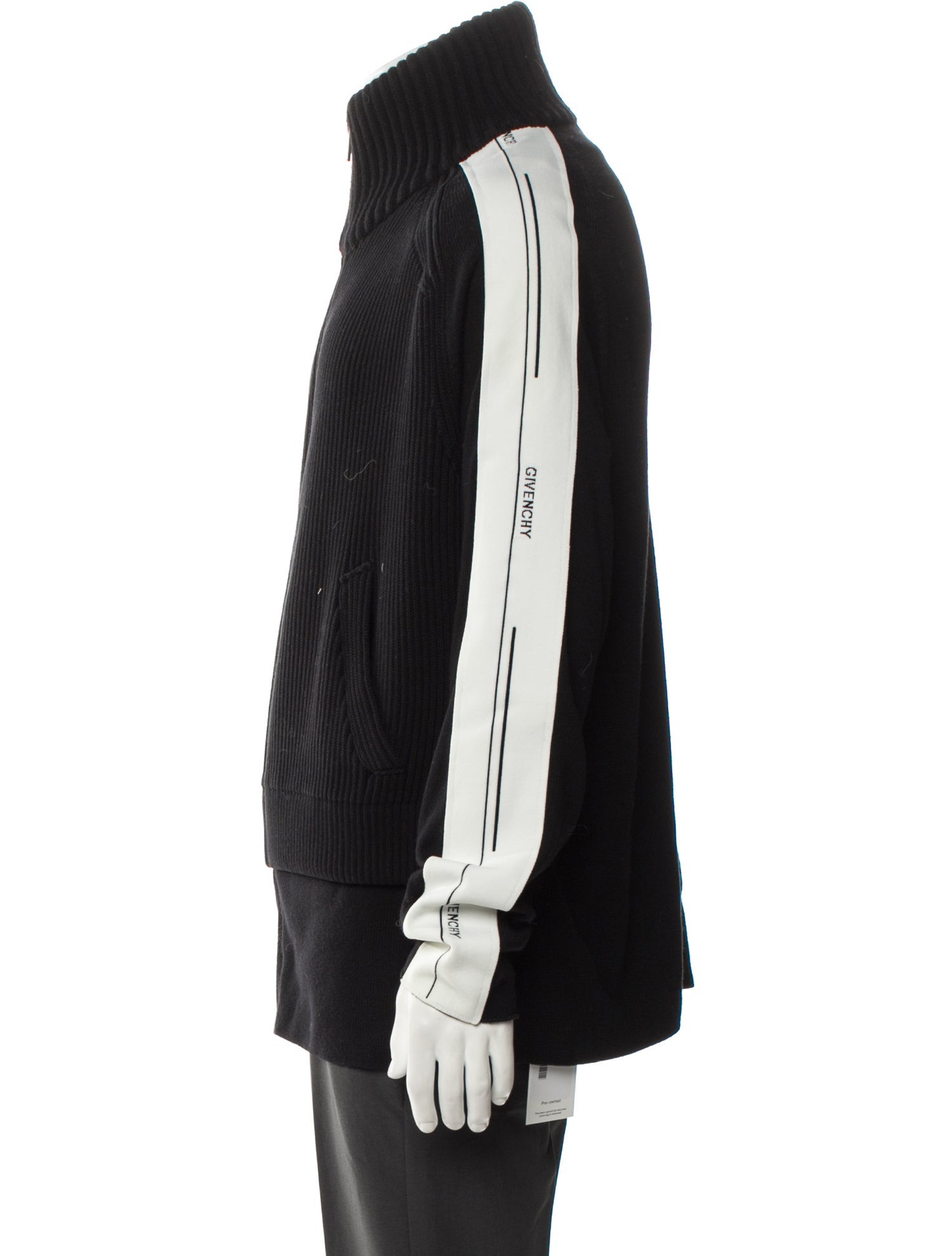 Givenchy Turtleneck Long Sleeve Cardigan