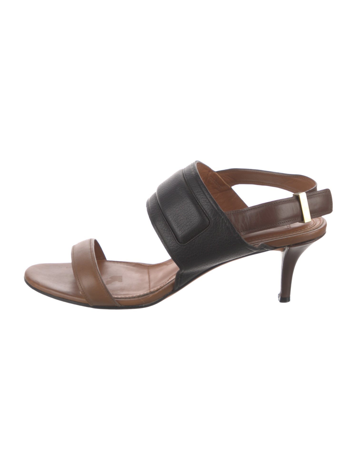Givenchy Leather Slingback Sandals