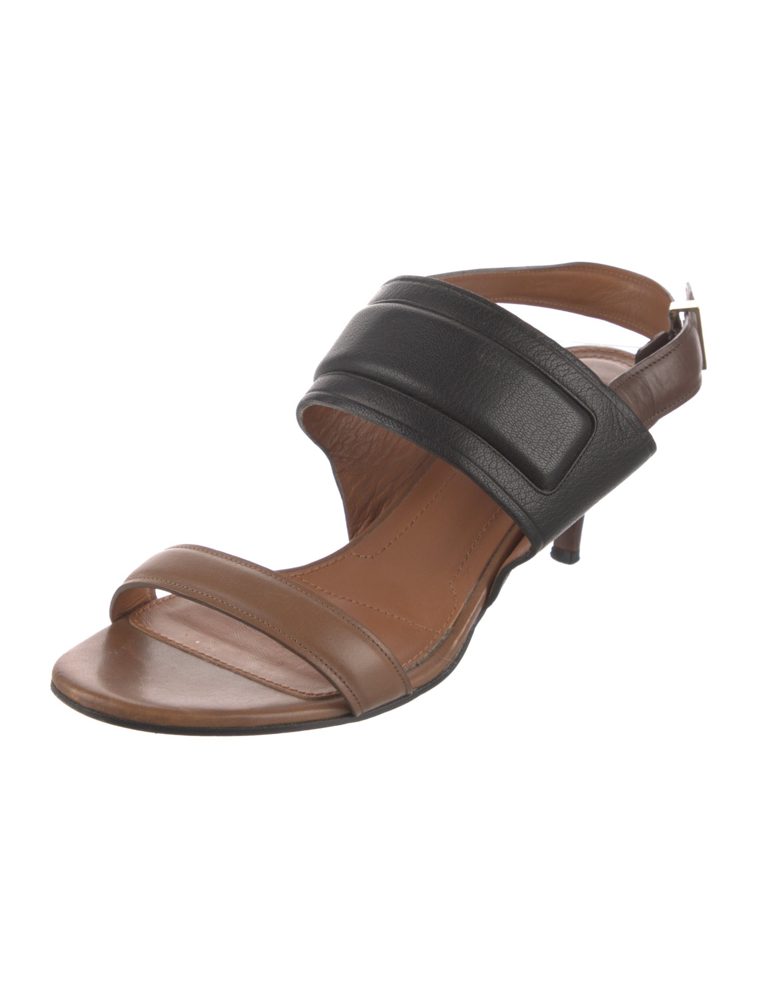 Givenchy Leather Slingback Sandals