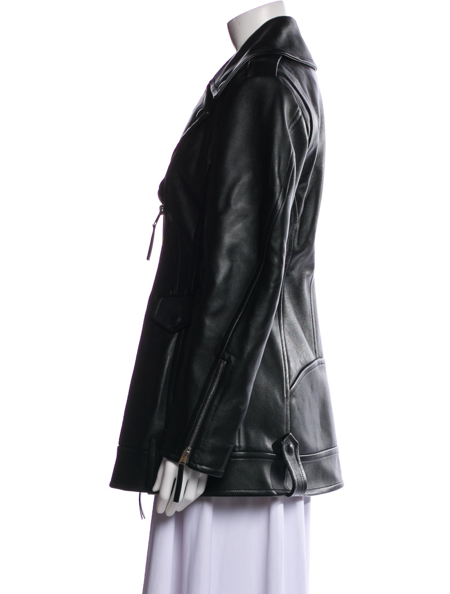 Givenchy Leather Coat w/ Tags