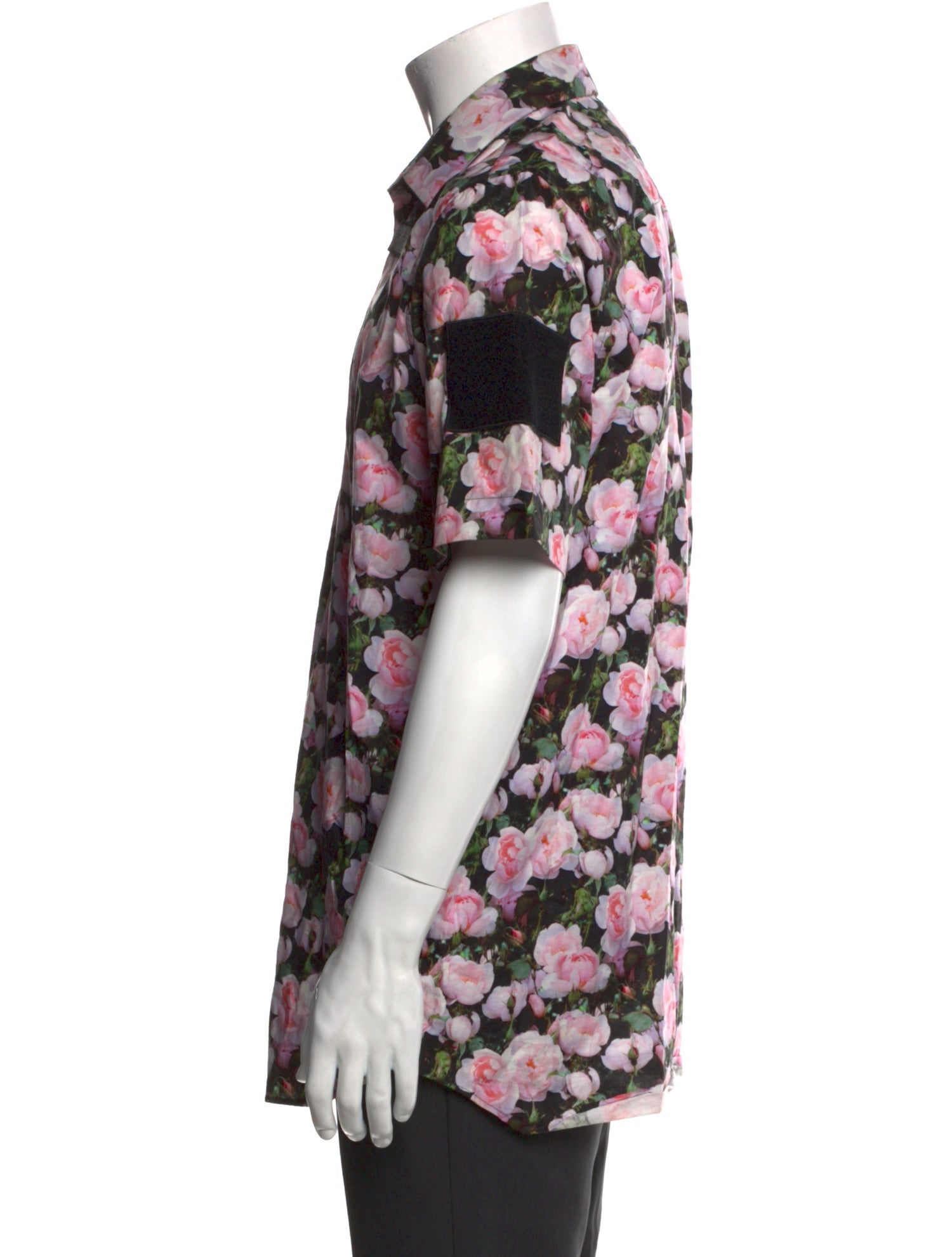 Givenchy Floral Print Short Sleeve Shirt